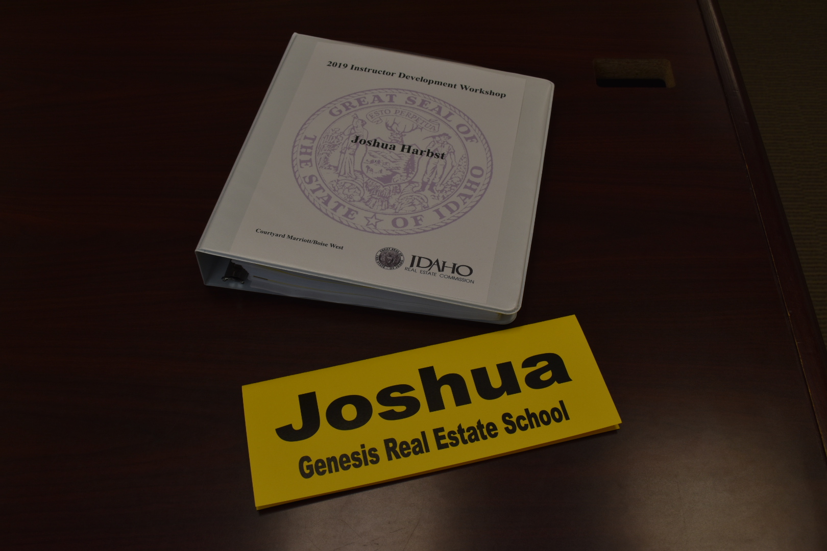 2019 Idaho Instructor Development Genesis Real Estate School